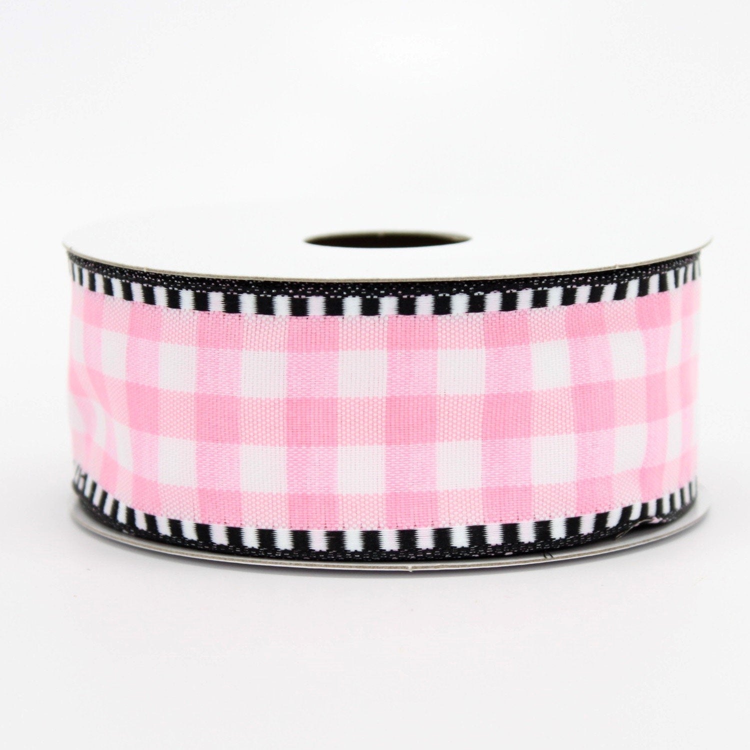 Checkered Ribbon with Woven Edge - Orange and Black - 1 1/2 Inch - 1 Y –  Sugar Pink Boutique