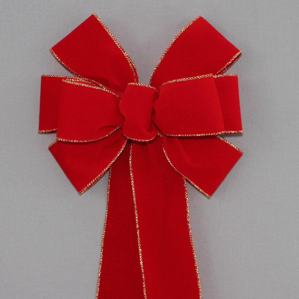 Scarlet Red Velvet, Christmas Ribbon, 3 Widths 9mm 16mm 22mm, Narrow Velvet  Trim for Home Decor, Choker Ribbon 